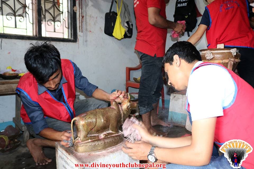Temple-Cleaning-Program-at-Syangja-2075-7