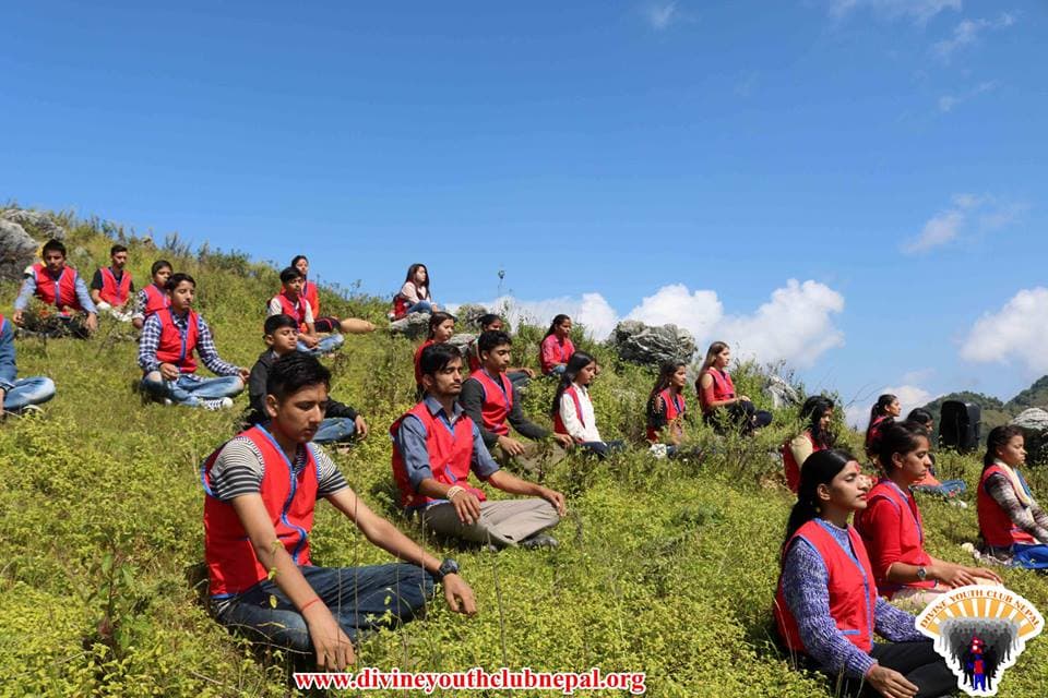 Meditation-Program-at-Kafal-Danda-Syangja-2075
