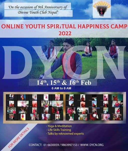 Online Youth Spiritual Happiness Camp 2022