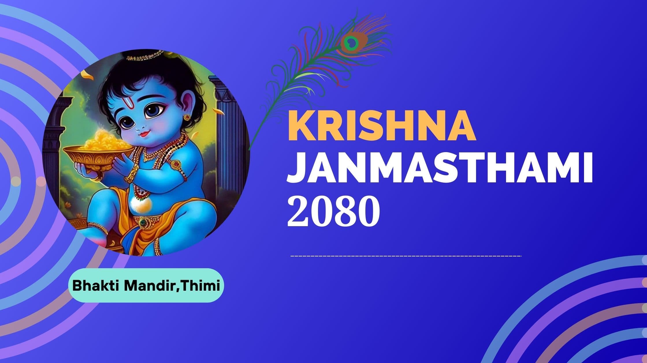 Shree Krishna Janmashtami Mahotsav 2080