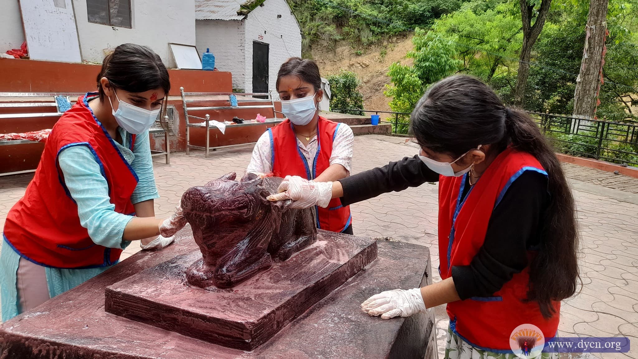 Temple Cleaning Program at Ghorahi, Dang 2080(2)