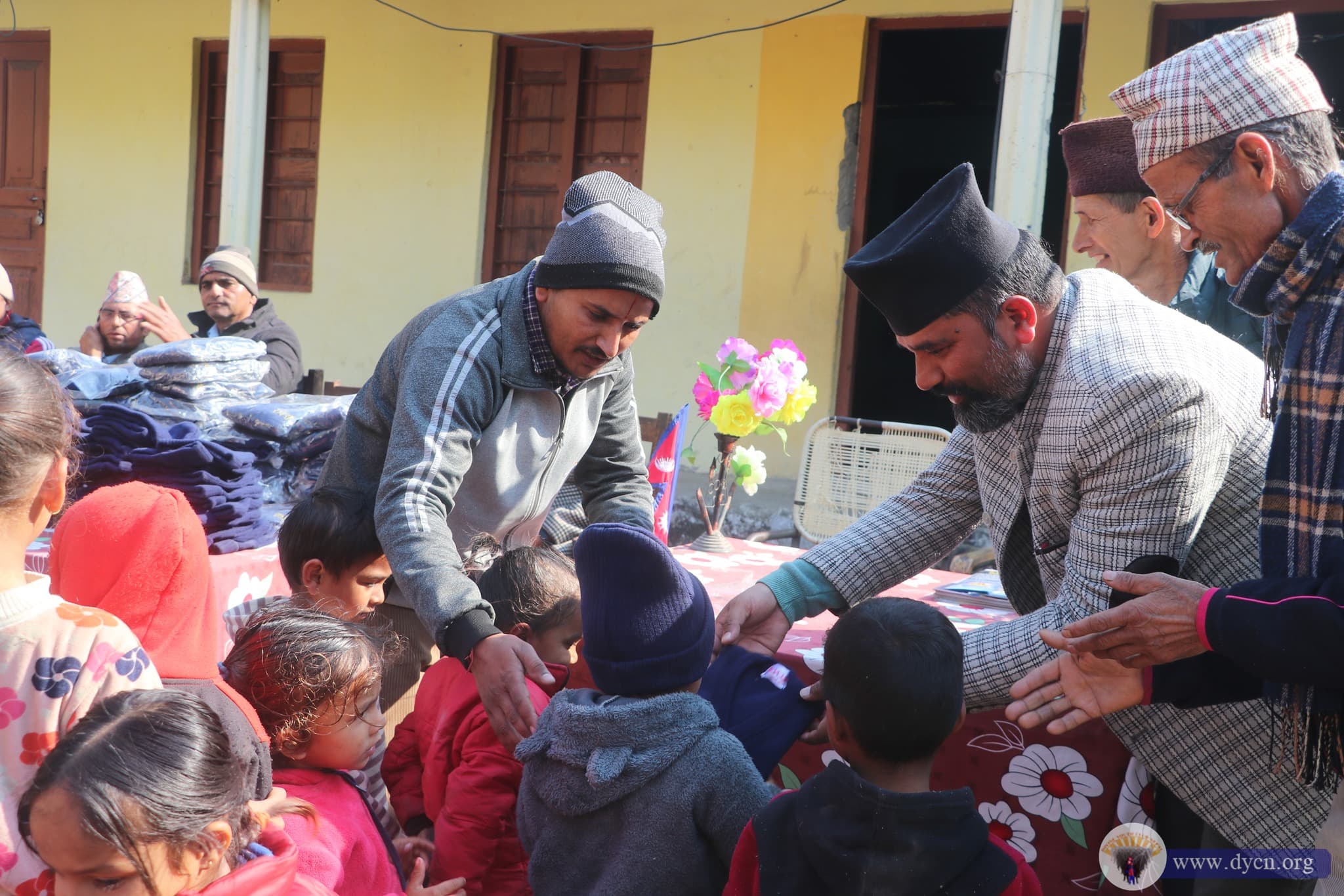 Warm clothes distribution program at Mahakali 2080(2)