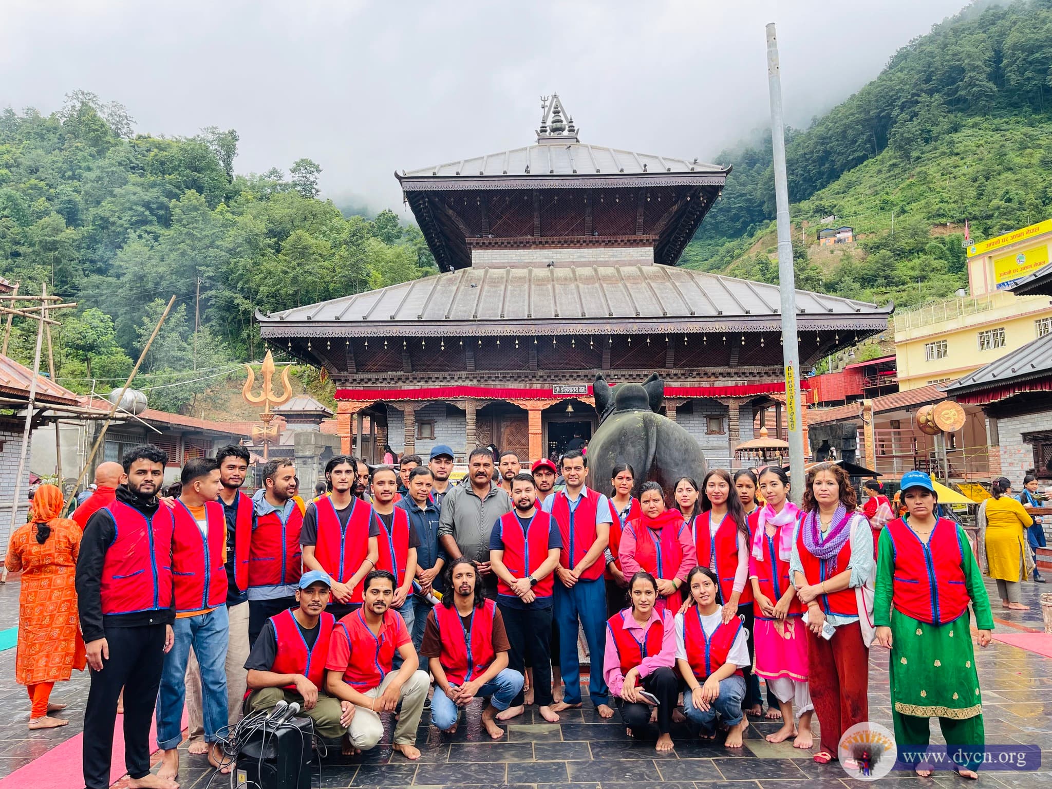 Temple Cleaning Program at Bhaktapur 2081